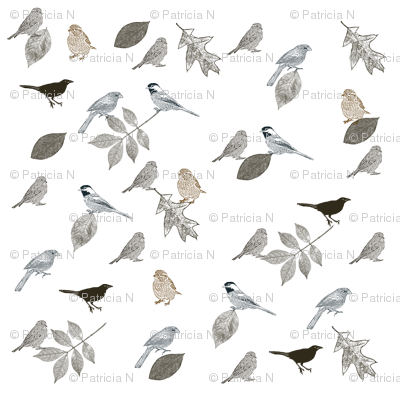 Birds and Leaves