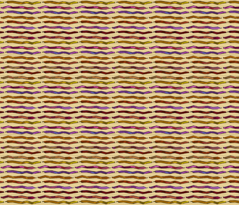 SketchySnakes-warm fabric by melhales on Spoonflower - custom fabric