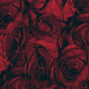 Red Roses With the Blues