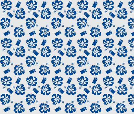 Aloha_Sweetie_1-gr fabric by morrigoon on Spoonflower - custom fabric