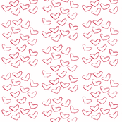 red hearts