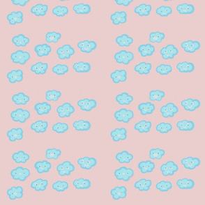 happy blue clouds