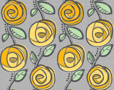 Deco Rose Yellow
