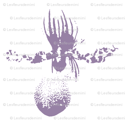 Mauve Lady Slipper