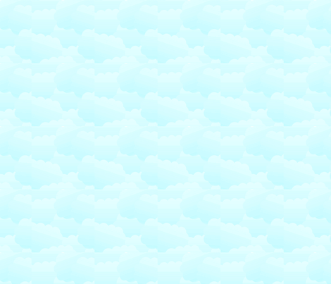 Baby Blue Clouds fabric by yomarie on Spoonflower - custom fabric
