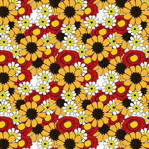Poppy_sunflower