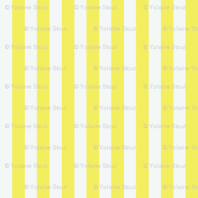 Yellow and White Stripes
