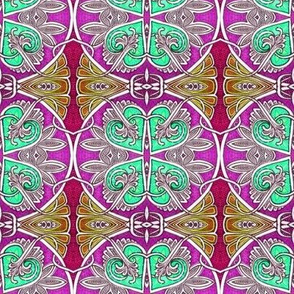 When Four Hearts Meet As One (green version)