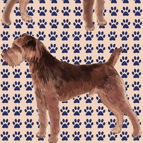 Welsh Terrier fabric