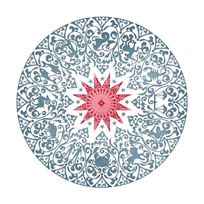 Chintz Zodiac Panel (no repeat)