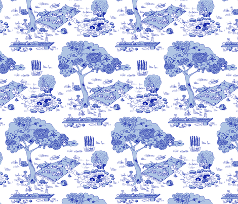 A fishy mystery fabric by domoshar on Spoonflower - custom fabric