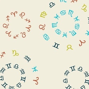 zodiac circles light