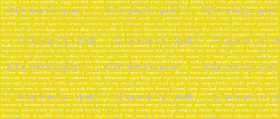 Improv Adjectives - CHARTREUSE