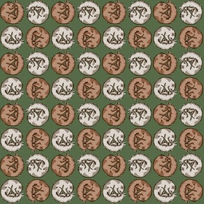 Squirrel Dots Small
