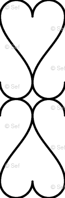 hearts in a row - c2mm