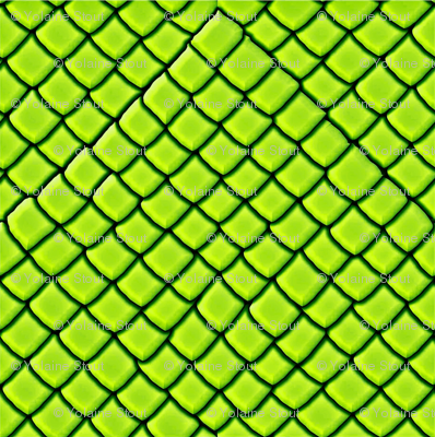 Green  Snake Skin Scales
