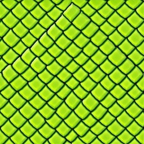 Green  Snake Skin Scales