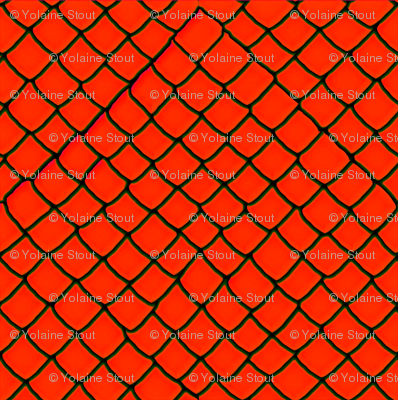 Orange-red Snake Skin Scales