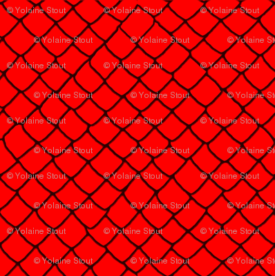 Red Garter Snake Skin Scales