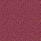 Maroon Polka Dots