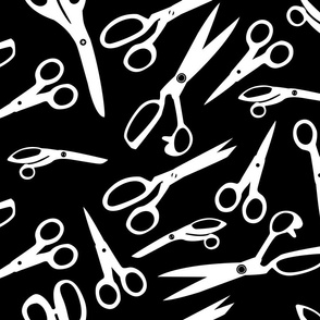 white scissors