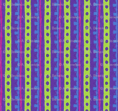 Neon Jenny Stripe