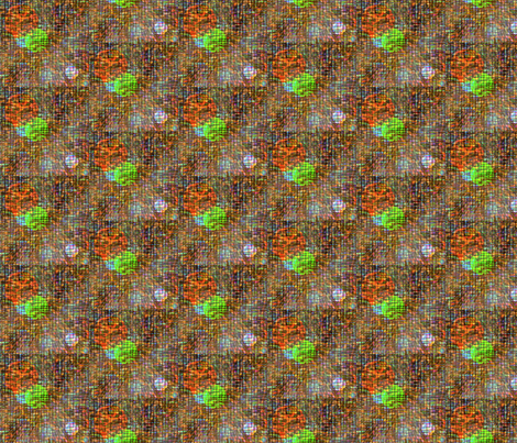 Bubbles and Squiggles in a Half Drop Repeat fabric by anniedeb on Spoonflower - custom fabric