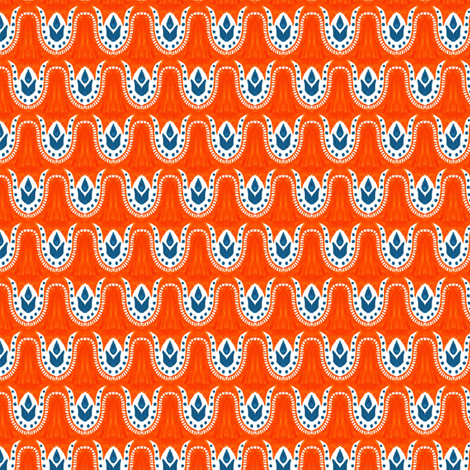 Vaballathus Tulips fabric by siya on Spoonflower - custom fabric