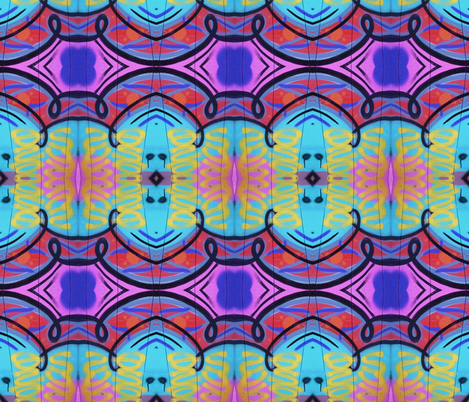 That Happy Place fabric by susaninparis on Spoonflower - custom fabric