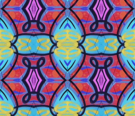 That Happy Place 3 fabric by susaninparis on Spoonflower - custom fabric