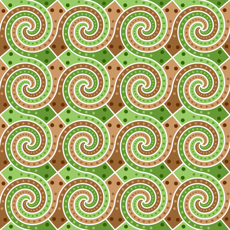 snakes on a plane R4 spotty fabric by sef on Spoonflower - custom fabric