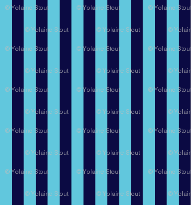 navy turquoise stripes 