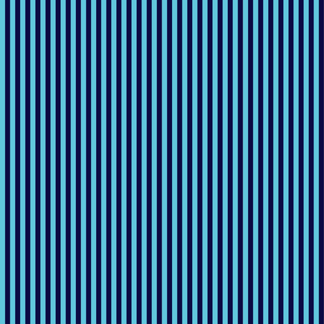 navy turquoise stripes  fabric by yomarie on Spoonflower - custom fabric