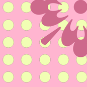 Salmon_and_Yellow_Polka_Dots_with_Flower