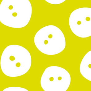 White buttons