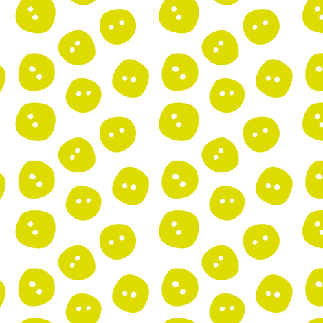 Green buttons fabric by elinvanegmond on Spoonflower - custom fabric