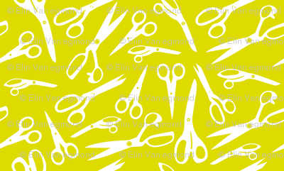 White scissors