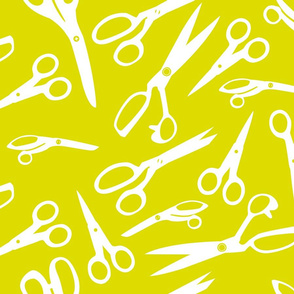 White scissors