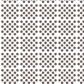 Taupe Dots