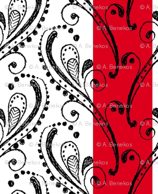 Stripe and Dandy - Red