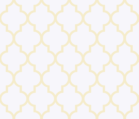 Fresh Butter Ogee fabric by sparrowsong on Spoonflower - custom fabric