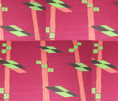 geometric design fabric by rachana on Spoonflower - custom fabric