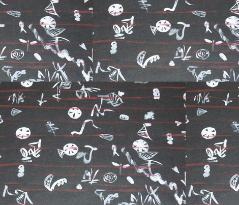 weird creatures fabric by rachana on Spoonflower - custom fabric