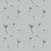 Whisps in pale blue