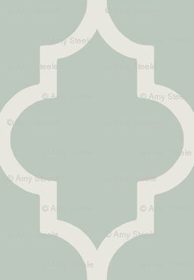 Classic Ogee in Perfect French Gray-Green