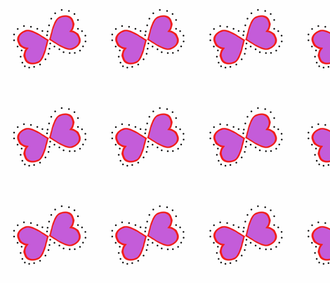 Two as one fabric by liz_davis on Spoonflower - custom fabric