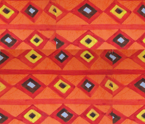 tie and die pattern fabric by rachana on Spoonflower - custom fabric