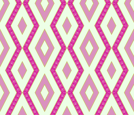 Campanula diagonal stripe fabric by koalalady on Spoonflower - custom fabric