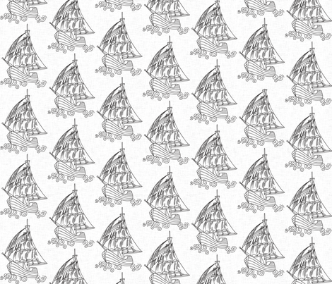 ships___white fabric by holli_zollinger on Spoonflower - custom fabric
