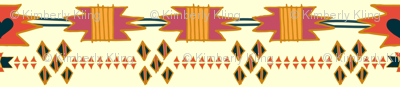 Navajo Hearts - Cream